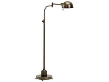 Wildwood Swing Arm 39" Tall Oily Bronze Floor Lamp WL60549