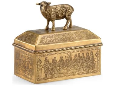 Wildwood Lamb Brass Box WL302053