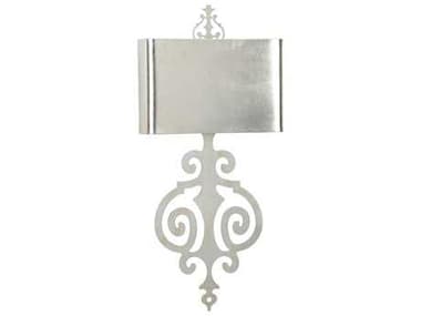 Wildwood Lucia 30" Tall 2-Light Antique Silver Leaf Wall Sconce WL67139