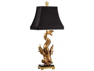 Wildwood Imperial Dragon Lamp - Gold WL233082