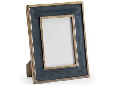 Wildwood Teal / Anitque Gold Enamel Clear Picture Frame WL301929