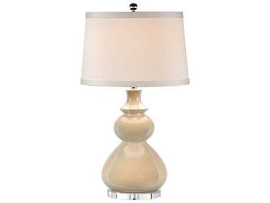 Wildwood Pearlescent Glaze Porcelain Hatted Spheres Table Lamp WL11867
