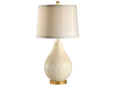 Wildwood Capri Old White Eggshell Silkette Buffet Lamp WL27539