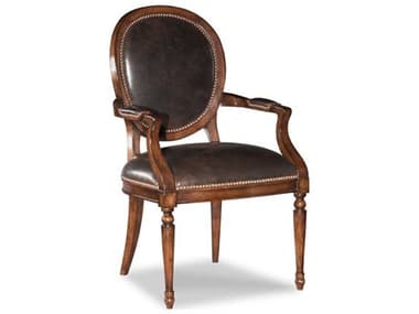 Woodbridge Leather Arm Dining Chair WBF706911