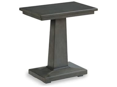 Woodbridge Metropolitan Chairside Rectangular Charcoal End Table WBF123263