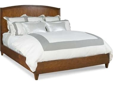 Woodbridge Tranquility Bordeaux Brown Hardwood Wood King Platform Bed WBF800810K