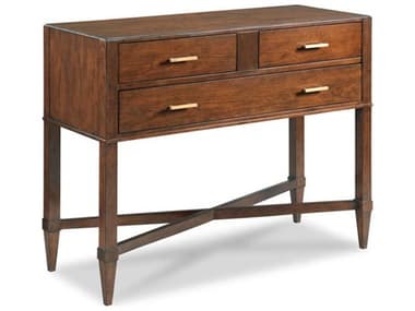 Woodbridge Provence 44" Wide 3-Drawers Bordeaux Brown Solid Wood Accent Chest WBF403910
