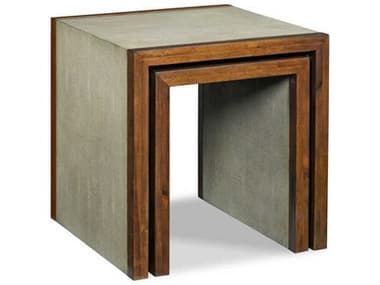 Woodbridge Furniture Savoye Lisse Rectangular Square Nesting Table WBF123021