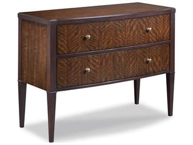 Woodbridge 42" Wide 2-Drawers Tribeca Brown Mahogany Wood Accent Chest WBF404705