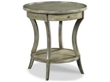 Woodbridge Stacey 25" Round Sterling End Table WBF121760
