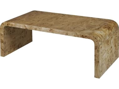Worlds Away 48&quot; Rectangular Wood Coffee Table WANEWBURYBW