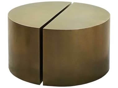 Worlds Away Round Coffee Table WAWEBSTERABR