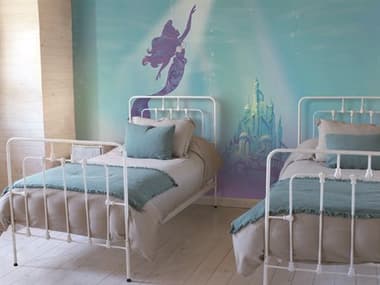 York Wallcoverings Disney Kids Vol-4 Purple / Blue / Green Disney The Little Mermaid Under The Sea Peel And Stick Mural YWRMK11413M