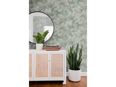 York Wallcoverings Impressionist Green Pressed Petioles Wallpaper YWCL2569