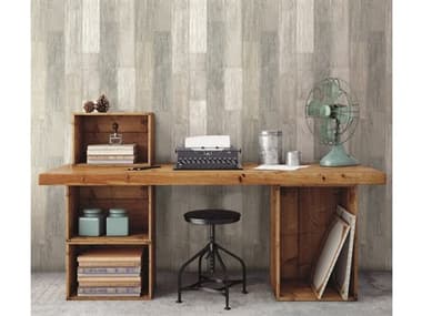 York Wallcoverings Simply Farmhouse Bleached Pallet Board Wallpaper YWFH4003