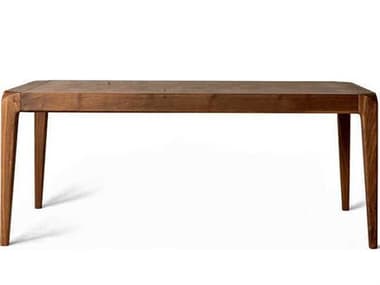 YumanMod Bernie 114" Extendable Rectangular Wood Dining Table YMCNB152