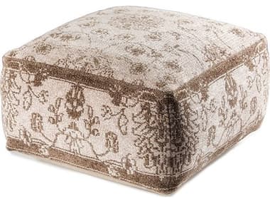 YumanMod Sunshine 27" Brown Fabric Upholstered Ottoman YMET3187070103