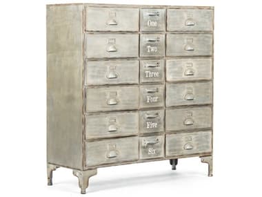 Zentique 39" Antique Beige File Cabinet ZENPC051