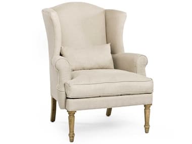 Zentique 36" Cream Fabric Accent Chair ZENCF006E255A003