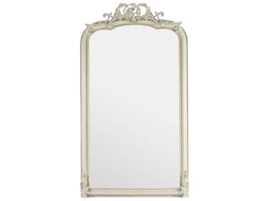 Zentique Bogart Weathered Off-White 36''W x 65''H Antique Mirror ZENLIS151791