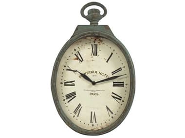 Zentique Antique Grey Clock ZENPC044