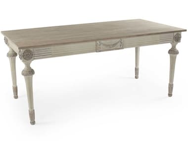 Zentique 72" Rectangular Wood Dining Table ZENLISH113015