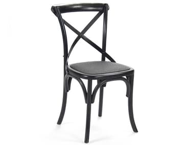 Zentique Parisienne Birch Wood Black Side Dining Chair ZENFC0353011