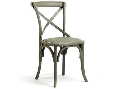 Zentique Parisienne Birch Wood Green Side Dining Chair ZENFC035432