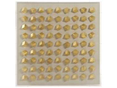 Zentique Golden Cubes Shadow Box ZENZEN30693A