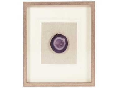 Zentique Purple Geode Shadow Box ZENZEN55207B