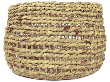 Zentique Brown 16" Woven Basket ZENZENOSB14L