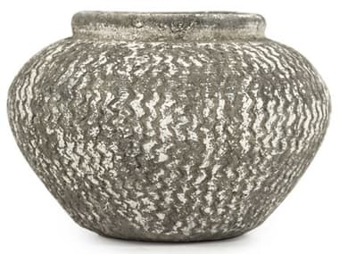 Zentique Distressed Grey 10" Vase ZEN9917SA866