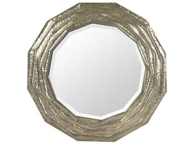 Zentique Marcelle Pale Gold 35'' Round Wall Mirror ZENEYT160350
