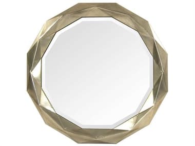 Zentique Gio Pale Gold 36'' Round Wall Mirror ZENEZT142390CF