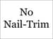 Chair Nail Trim: No Nail