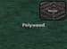 Polywood Finish / Weave Color: Green Polywood / Cahaba Weave