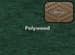 Polywood Finish / Weave Color: Green Polywood / Tigerwood Weave