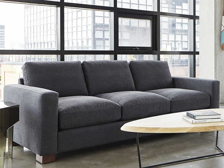 Gus* Modern Parkdale Vintage Mineral Sofa Couch GUMECSFPARKVINMIN