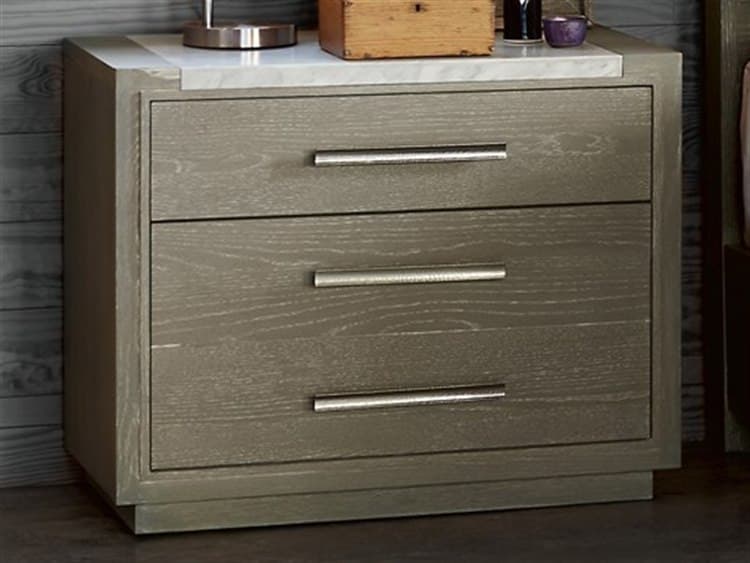 Universal Furniture Zephyr Solana / Polished Stainless Steel 2 Drawers