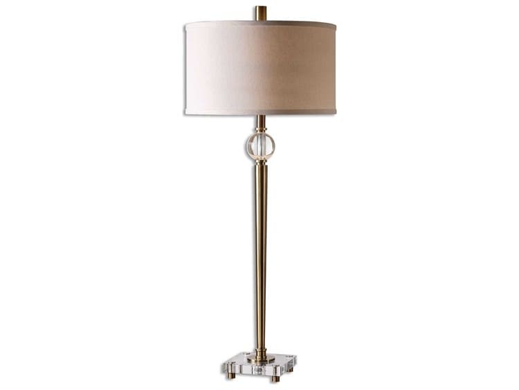 Uttermost Mesita Brushed Brass Buffet Lamp UT269591