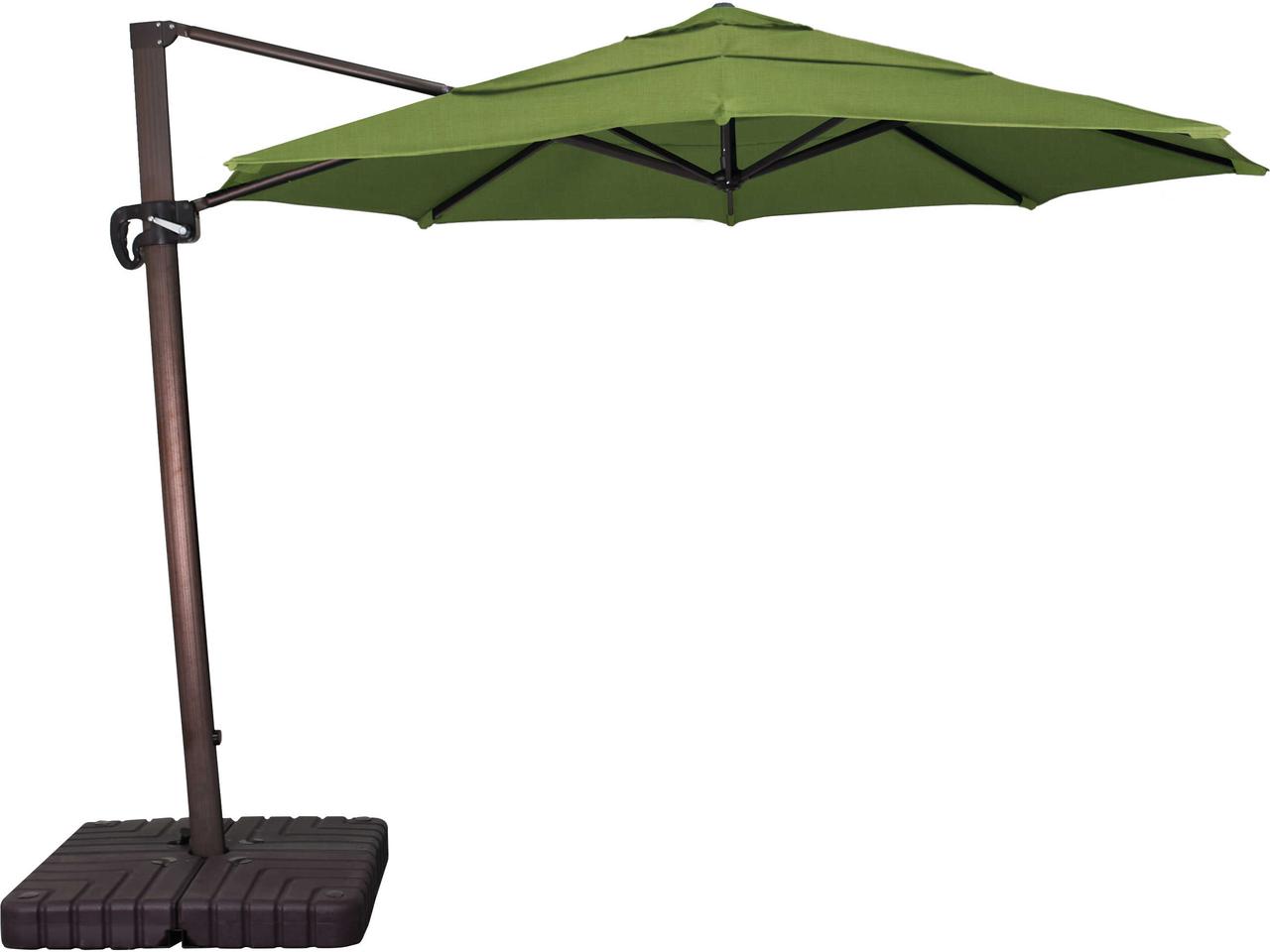 California Patio Umbrella Quick Ship Cali Series 11 Foot Octagon Cantilever Aluminum Patio Umbrella with Crank Lift System | CALI118 | PatioLiving California Patio Umbrella Quick Ship Cali Series 11 Foot Octagon Cantilever Aluminum Patio Umbrella with Crank Lift System | CALI118 | PatioLiving
