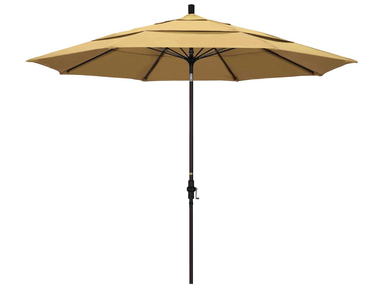 California Patio Umbrella Custom Sun Master Series 11 Foot Octagon Market  Aluminum Patio Umbrella with Crank Lift System | GSCUF118-NONSTOCK |  PatioLiving