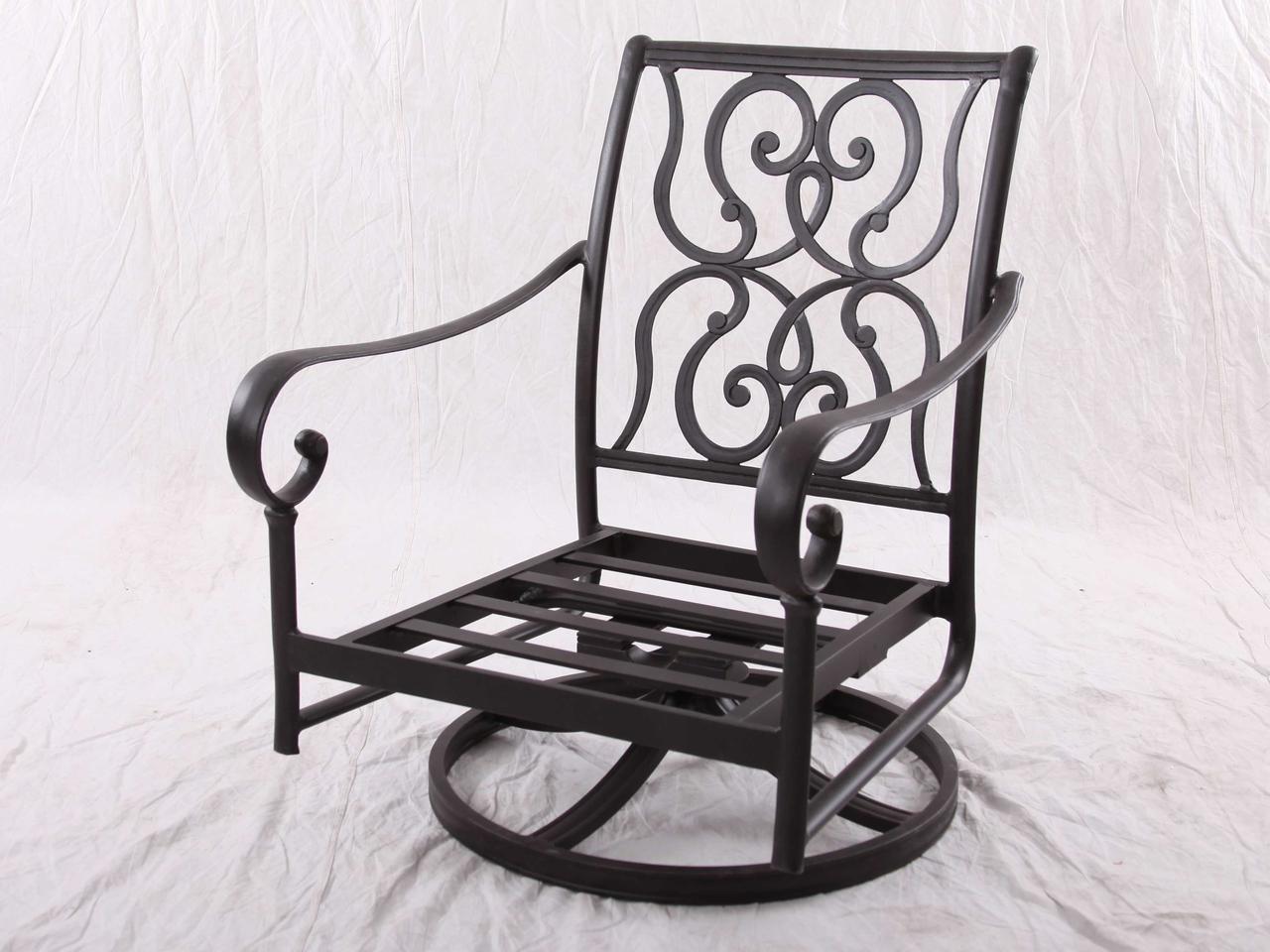 Darlee Outdoor Living Santa Anita Swivel Rocker Club Chair