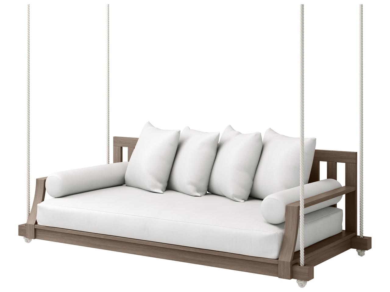 dehors 373 by alias デイベッド Ebel Venice Aluminum Outdoor Patio Swinging Daybed — Weather