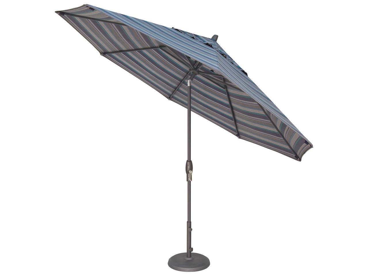 Treasure Garden Market Aluminum 11 Foot Octagon Auto Tilt Umbrella