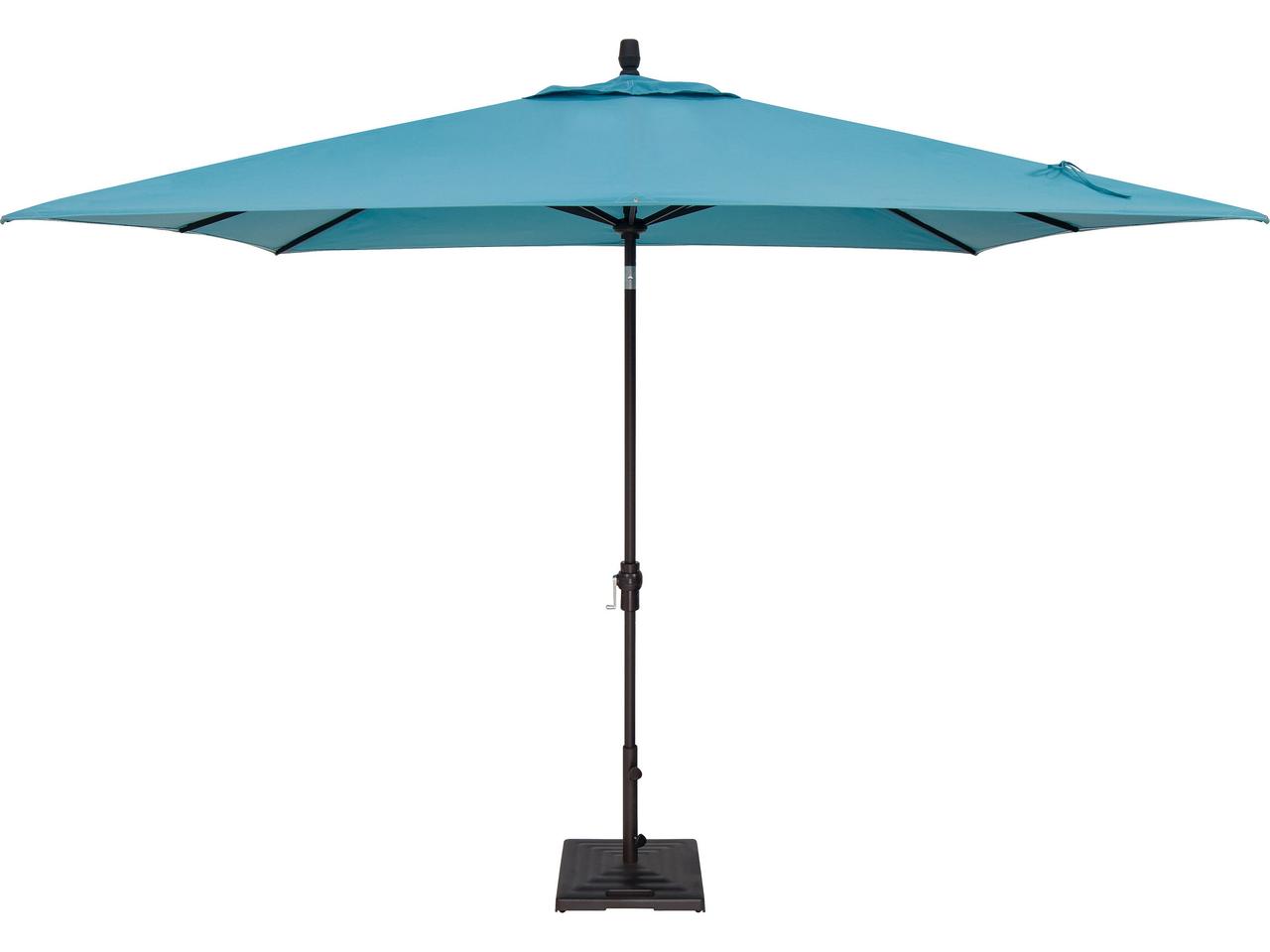 8 by 10 rectangular sunbrella patio umbrella Treasure Garden 8 x 10 Foot Rectangular Sunbrella Market Umbrella