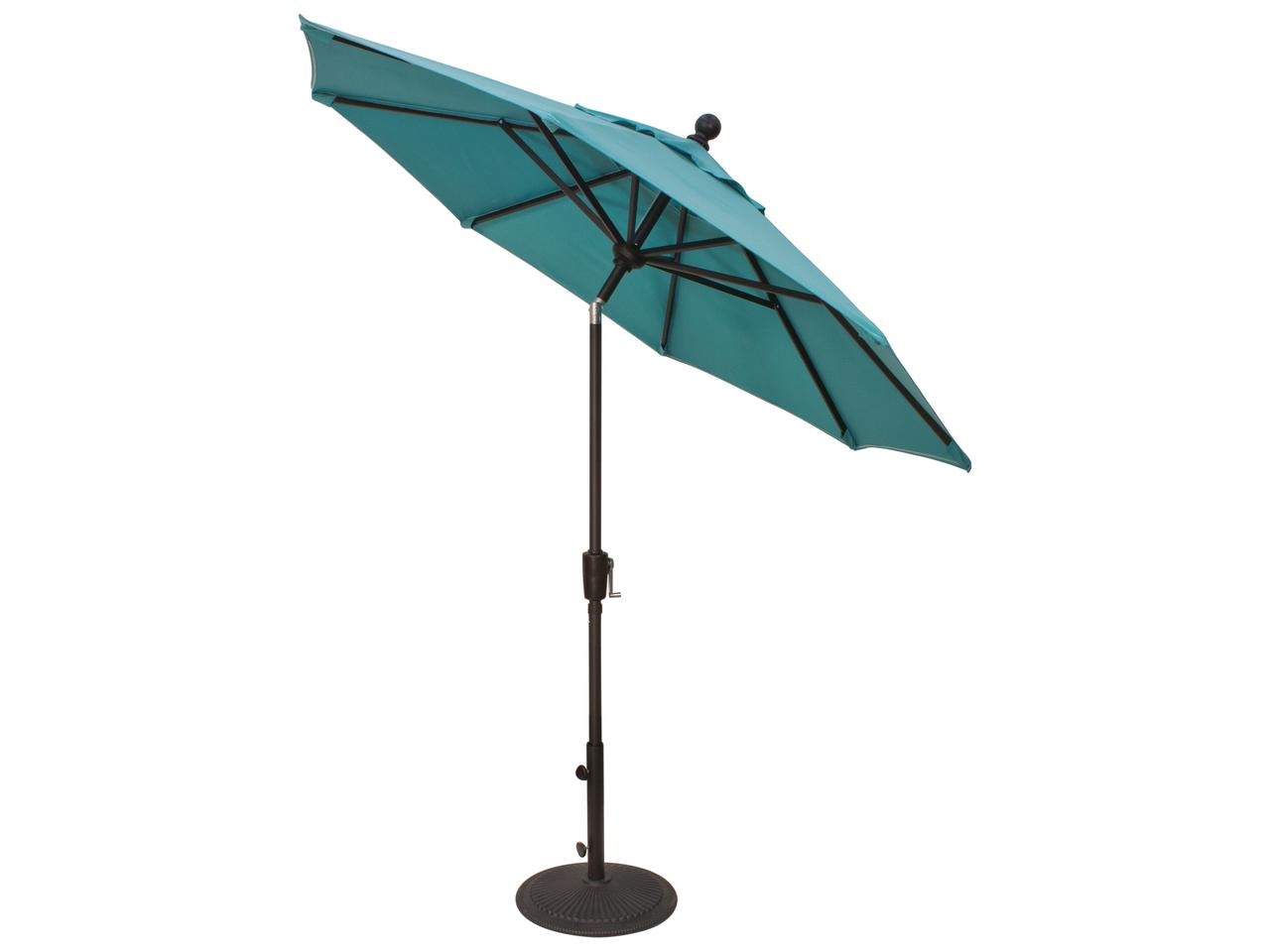 10 ft tiltable cantilever patio umbrella 10ft Cantilever Umbrella with Solar Light & Rotation, Dark Blue