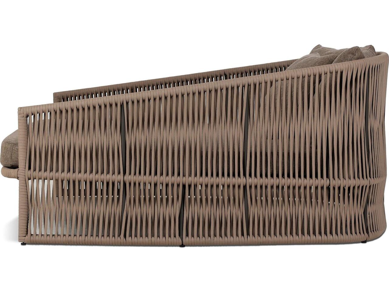 Four Hands Outdoor Solano Porto Outdoor Lounge Day Bed — Bronze