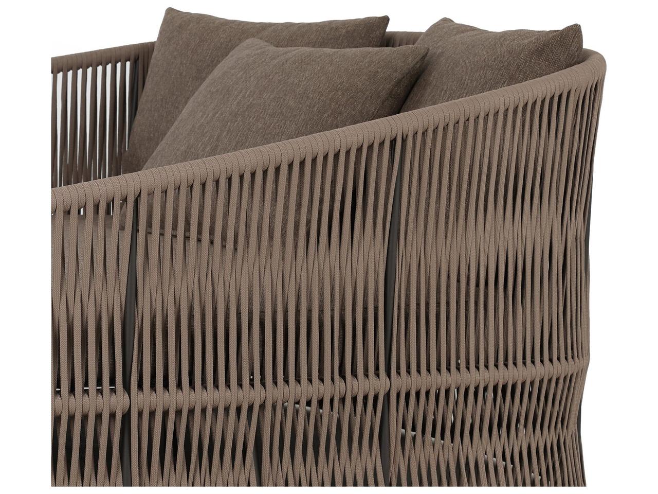 Four Hands Outdoor Solano Porto Outdoor Lounge Day Bed — Bronze