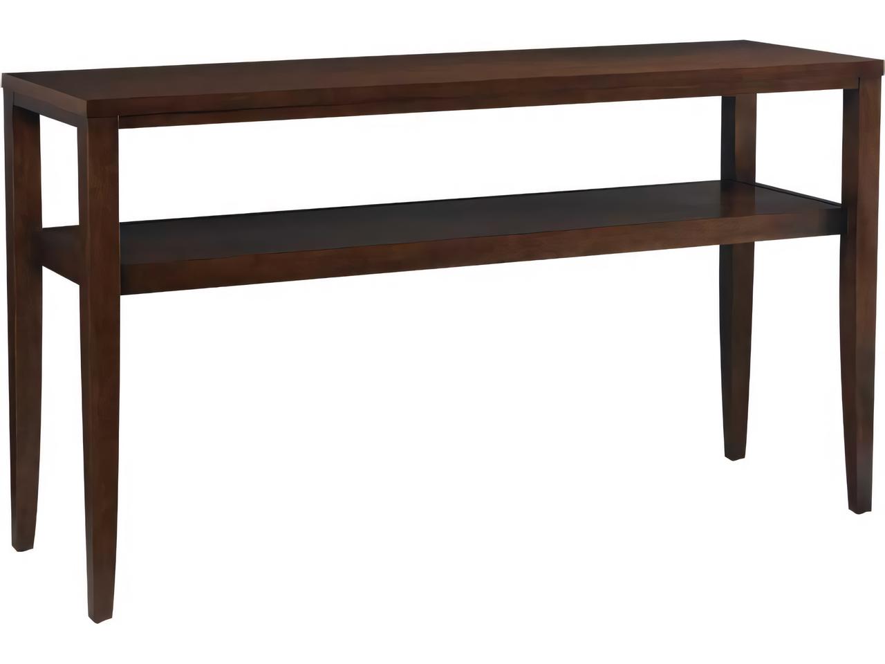 Henkel Harris 52 Rectangular Wood Console Table | 480 | LuxeDecor